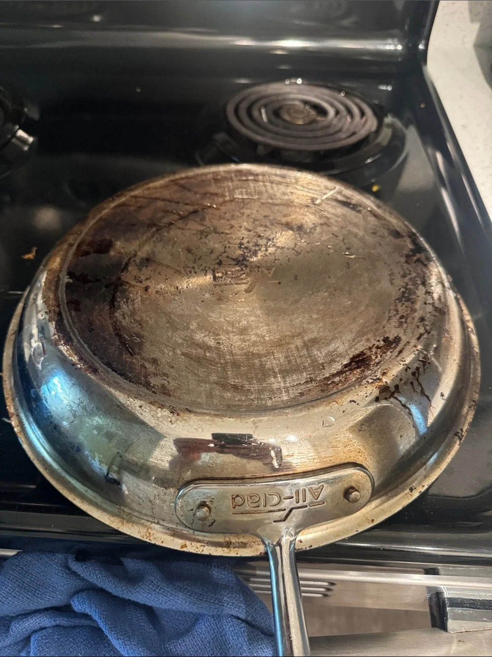 All-Clad D3® Stainless Steel 12 inch Frying Pan With Lid